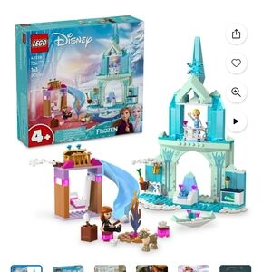 LEGO kids toy set Disney Princess Elsa Anna Frozen castle dolls sven
